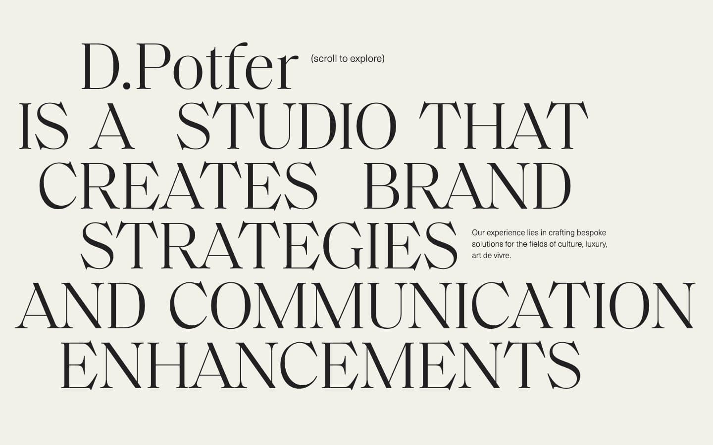D. Potfer Studio