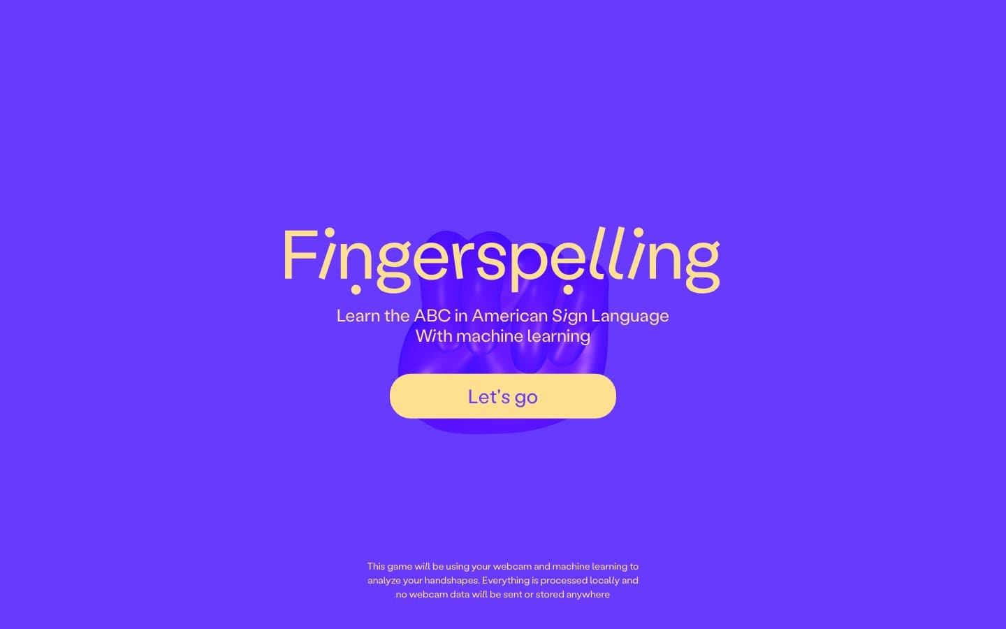 Fingerspelling
