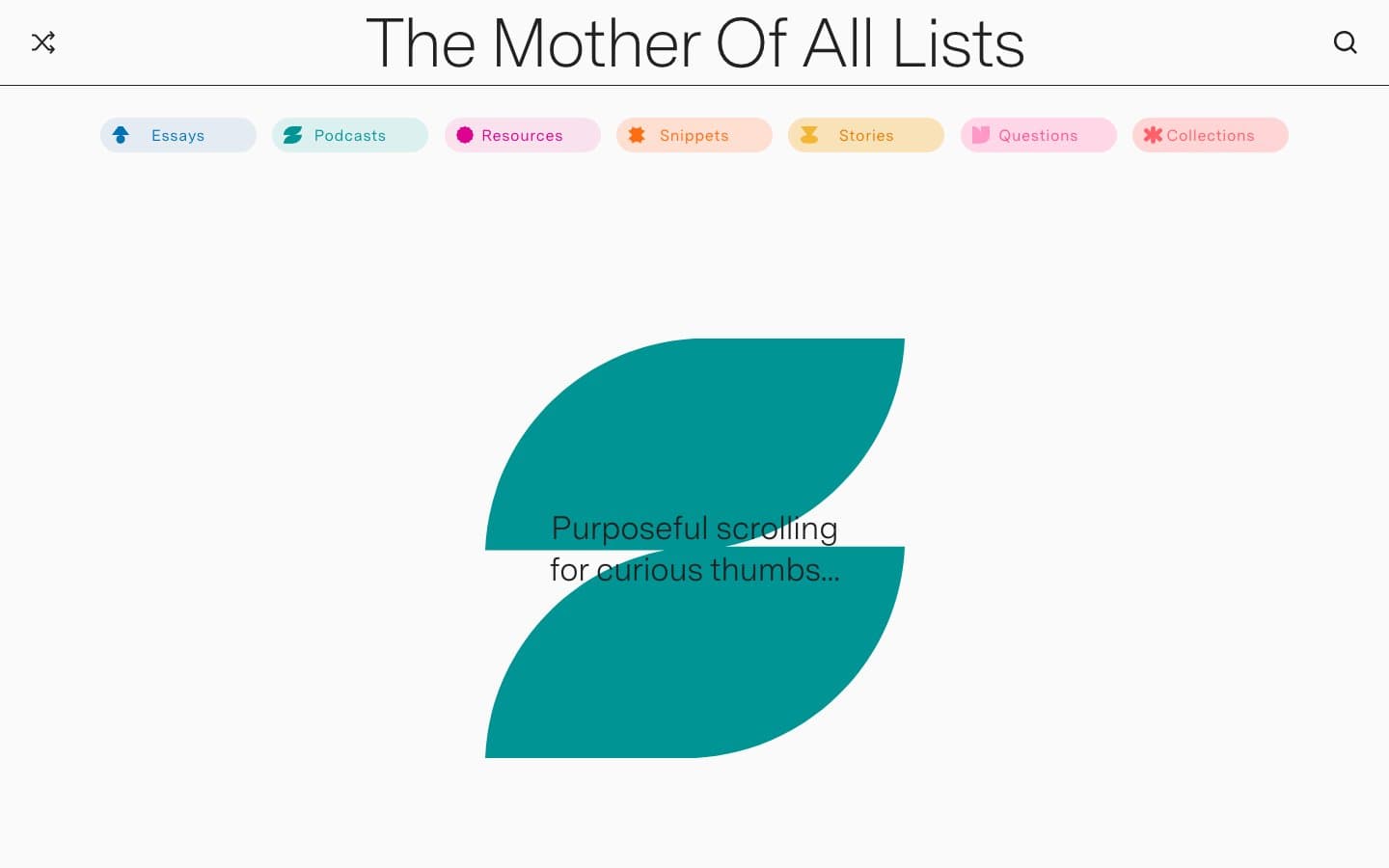 The Mother of All Lists