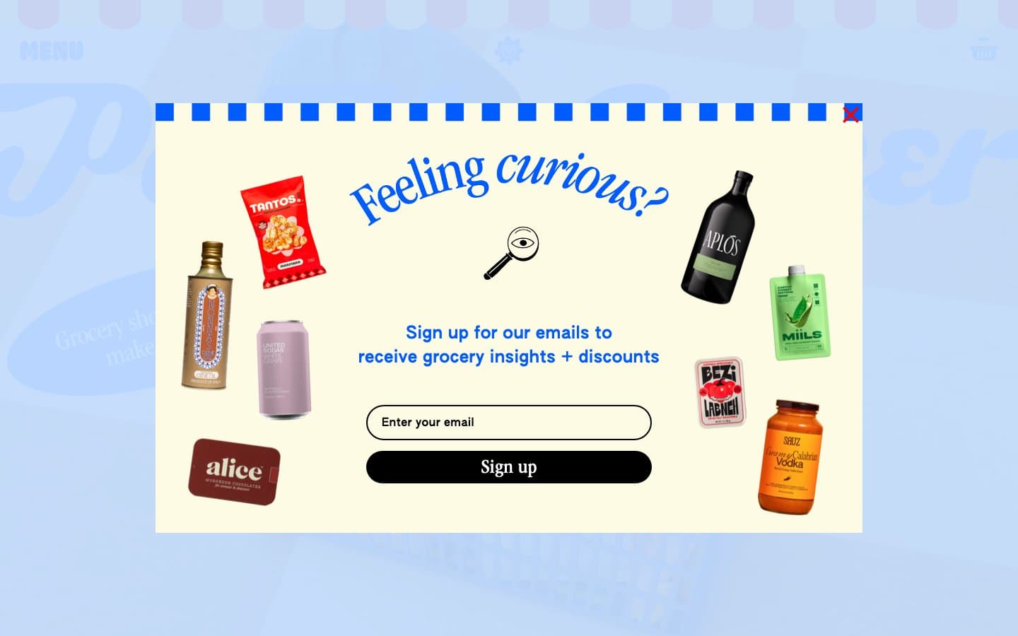 Pop Up Grocer