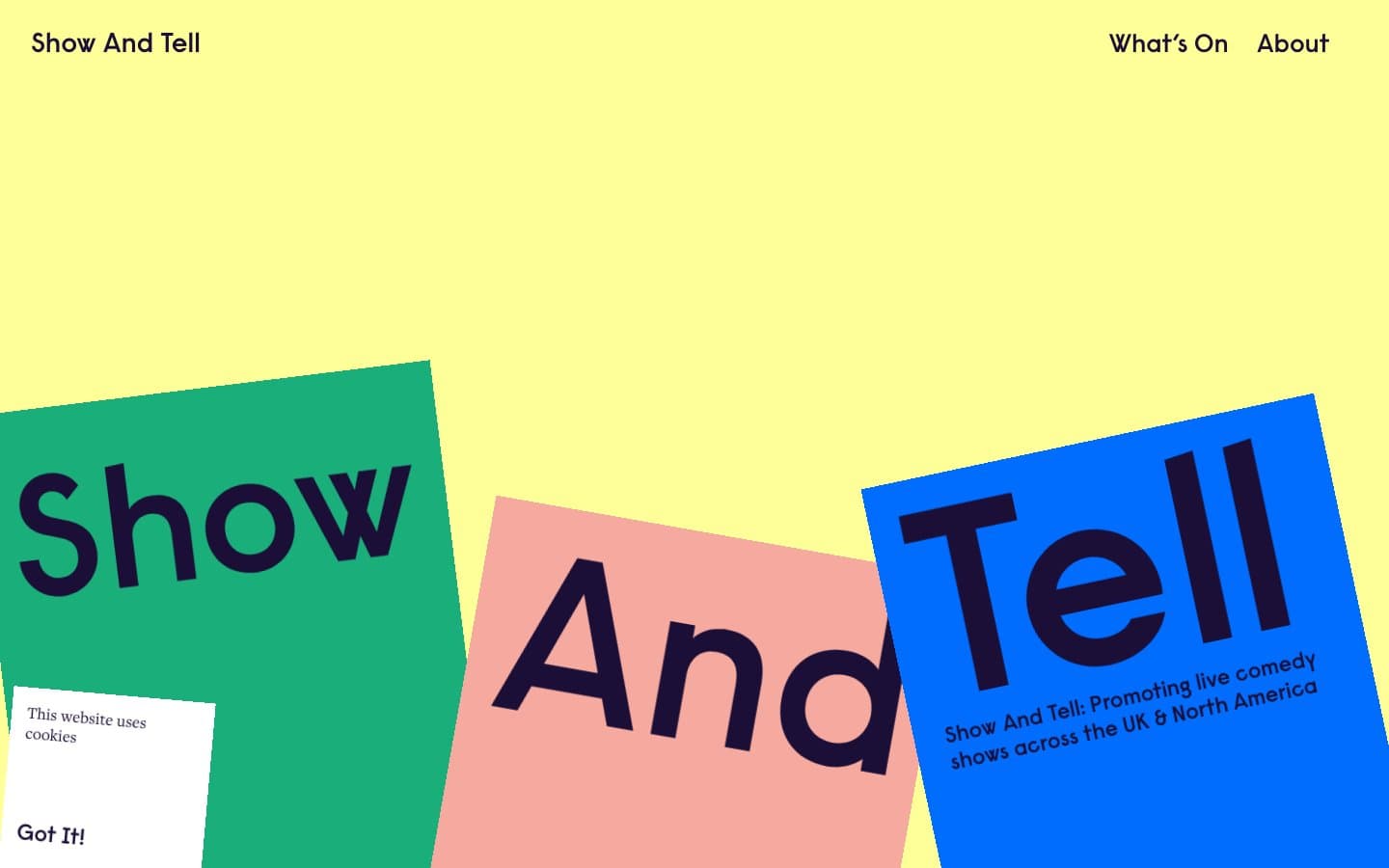 Show and Tell